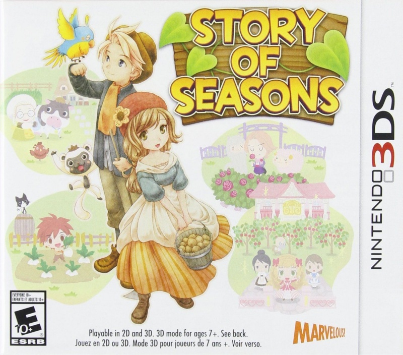 картинка Story of Seasons [3DS, английская версия] USED. Купить Story of Seasons [3DS, английская версия] USED в магазине 66game.ru