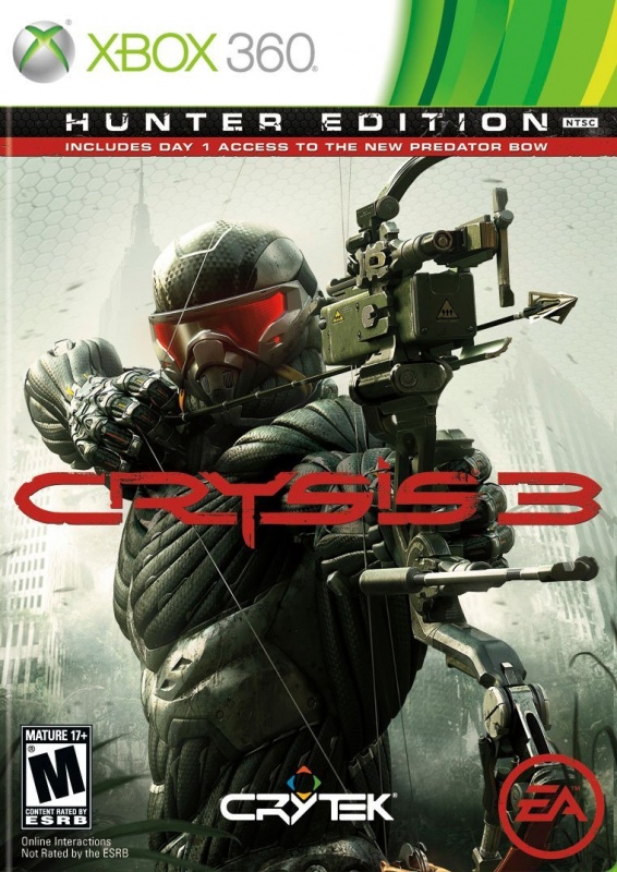 картинка Crysis 3 [Xbox 360, русская версия] USED. Купить Crysis 3 [Xbox 360, русская версия] USED в магазине 66game.ru