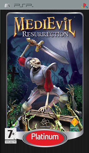 картинка MediEvil Resurrection [РSP, английская версия] USED. Купить MediEvil Resurrection [РSP, английская версия] USED в магазине 66game.ru