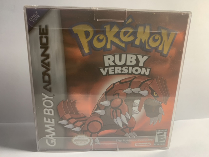 картинка Pokemon - Ruby Version в коробке и с сохранением [GBA]. Купить Pokemon - Ruby Version в коробке и с сохранением [GBA] в магазине 66game.ru
