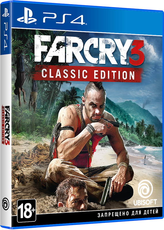 картинка Far Cry 3 Classic Edition [PS4, русская версия] USED. Купить Far Cry 3 Classic Edition [PS4, русская версия] USED в магазине 66game.ru