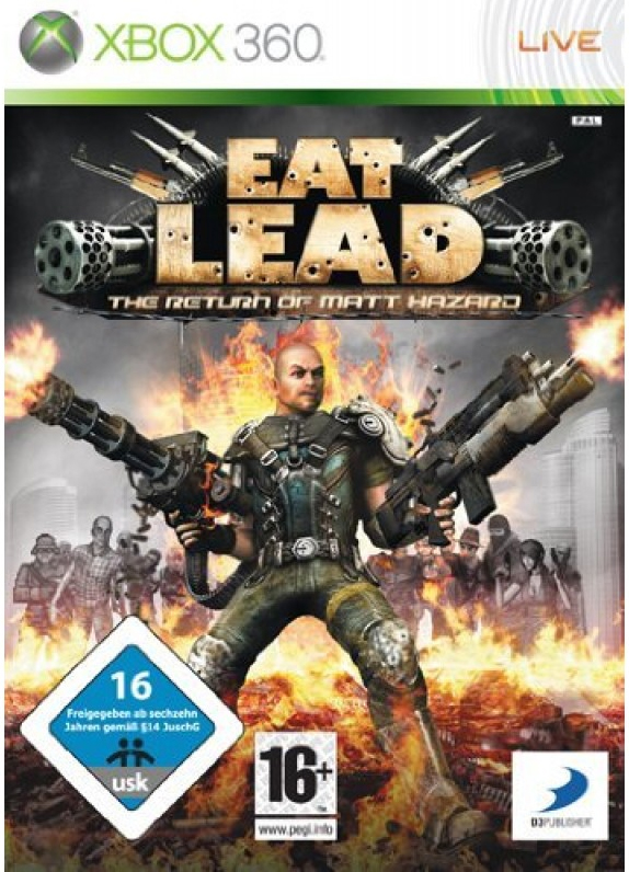 картинка Eat Lead: The Return of Matt Hazard [Xbox 360, английская версия]. Купить Eat Lead: The Return of Matt Hazard [Xbox 360, английская версия] в магазине 66game.ru
