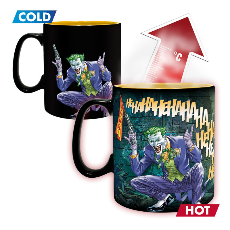 картинка Кружка DC Comics Batman & Joker Heat Change 460 ml (ABYMUG382) от магазина 66game.ru
