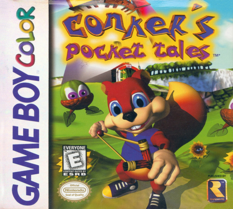  Conker's Pocket Tales (Game Boy Color). Купить Conker's Pocket Tales (Game Boy Color) в магазине 66game.ru