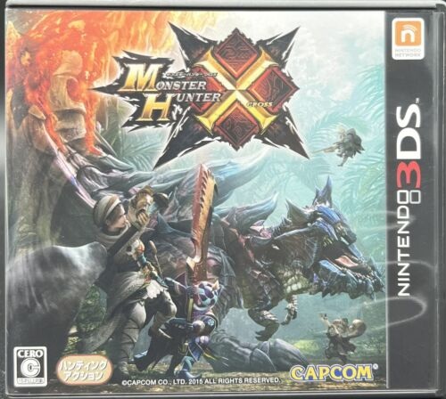 картинка Monster Hunter X [3DS] Japan USED. Купить Monster Hunter X [3DS] Japan USED в магазине 66game.ru