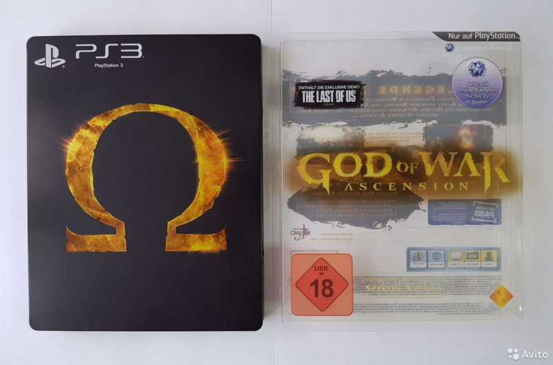 картинка God of War Восхождение (Ascension) Steelbook [PS3, русская версия] USED от магазина 66game.ru