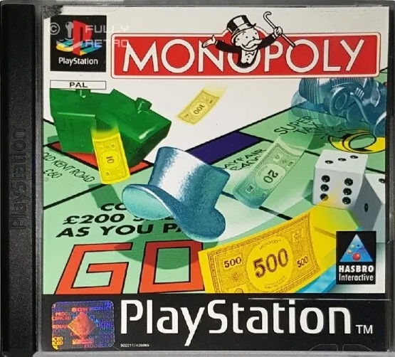 картинка Monopoly original [PS1, английская версия] USED от магазина 66game.ru