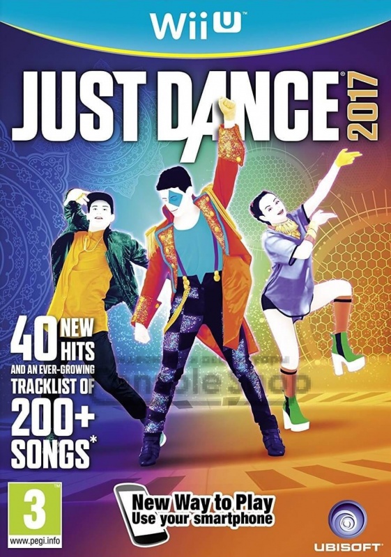 картинка Just Dance 2017 (английская версия) [Wii U]. Купить Just Dance 2017 (английская версия) [Wii U] в магазине 66game.ru