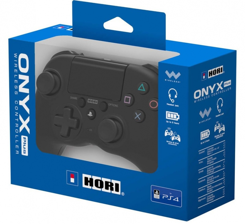 картинка Беспроводной геймпад Onyx Plus, PS4, ПК (PS4-149E). Купить Беспроводной геймпад Onyx Plus, PS4, ПК (PS4-149E) в магазине 66game.ru