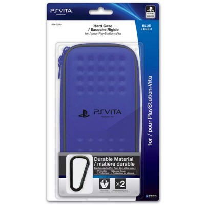 картинка Сумка для PS Vita Hard Case HORI жесткий синий (PSV-028E). Купить Сумка для PS Vita Hard Case HORI жесткий синий (PSV-028E) в магазине 66game.ru