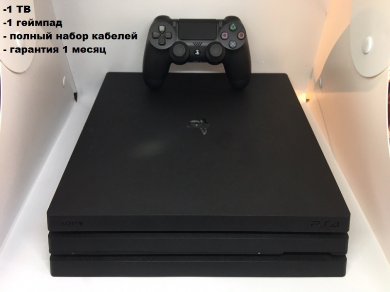 PlayStation 4 Pro 1TB (Model CUH - 72xx) [USED]. Купить PlayStation 4 Pro 1TB (Model CUH - 72xx) [USED] в магазине 66game.ru