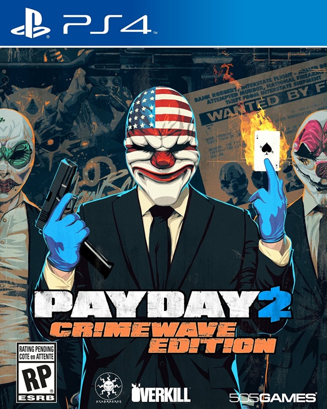 картинка Payday 2 - Crimewave Edition [PS4, английская версия] USED. Купить Payday 2 - Crimewave Edition [PS4, английская версия] USED в магазине 66game.ru