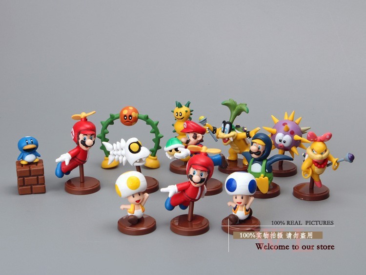картинка Super Mario Bros Mushroom Mary Koopa 13-ть фигурок 8 см. Купить Super Mario Bros Mushroom Mary Koopa 13-ть фигурок 8 см в магазине 66game.ru