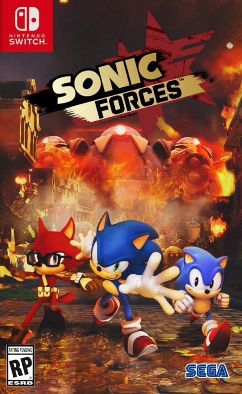 Sonic Forces [Nintendo Switch, английская версия] USED. Купить Sonic Forces [Nintendo Switch, английская версия] USED в магазине 66game.ru
