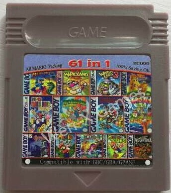  61 in 1 мега сборник (Game Boy Color). Купить 61 in 1 мега сборник (Game Boy Color) в магазине 66game.ru