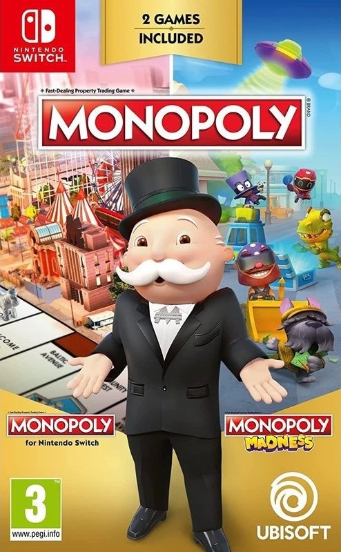 Monopoly + Monopoly Madness [Switch, русские субтитры]. Купить Monopoly + Monopoly Madness [Switch, русские субтитры] в магазине 66game.ru