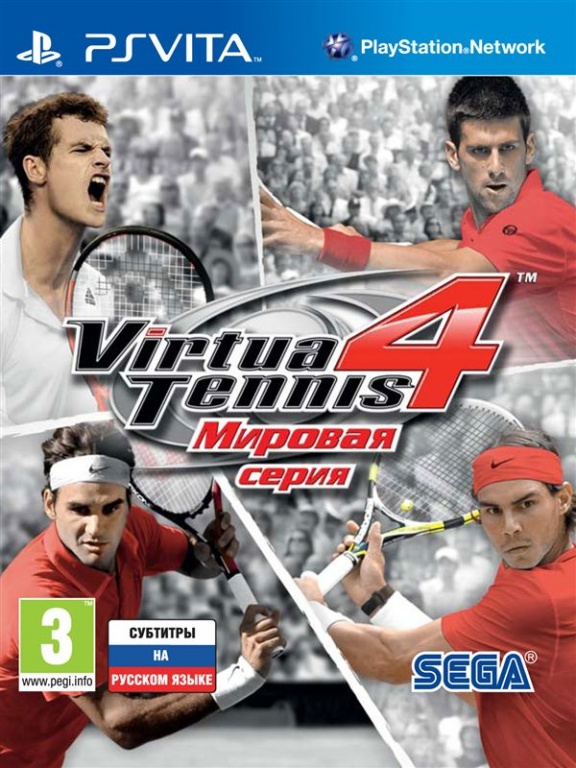 Virtua Tennis 4 - Мировая серия [PS Vita, русская версия] USED. Купить Virtua Tennis 4 - Мировая серия [PS Vita, русская версия] USED в магазине 66game.ru