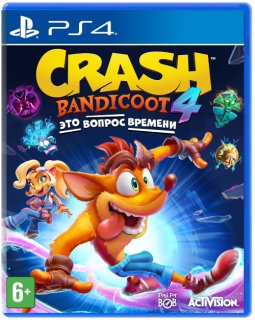 картинка Crash Bandicoot 4: Это Вопрос Времени [PS4, русские субтитры] USED. Купить Crash Bandicoot 4: Это Вопрос Времени [PS4, русские субтитры] USED в магазине 66game.ru