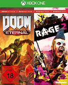 картинка Комплект DOOM Eternal + Rage 2 Double Pack [PS4, русская версия]. Купить Комплект DOOM Eternal + Rage 2 Double Pack [PS4, русская версия] в магазине 66game.ru