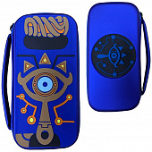 картинка Чехол защитный Carrying Case Zelda Sheikah Eye синий. Купить Чехол защитный Carrying Case Zelda Sheikah Eye синий в магазине 66game.ru