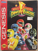 картинка Mighty Morphin Power Rangers (Original) [Sega Genesis]. Купить Mighty Morphin Power Rangers (Original) [Sega Genesis] в магазине 66game.ru