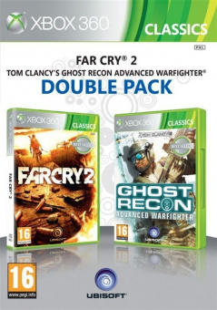 Far Cry 2 + Tom Clancy's Ghost Recon Advanced Warfighte Double Pack [Xbox 360, русская версия] USED