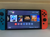 Nintendo SWITCH OLED (сине-красный) USED. Купить Nintendo SWITCH OLED (сине-красный) USED в магазине 66game.ru