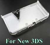 картинка Прозрачный пластиковый чехол для New Nintendo 3DS. Купить Прозрачный пластиковый чехол для New Nintendo 3DS в магазине 66game.ru