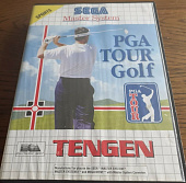 картинка PGA Tour Golf (Sega Master System) USED  от магазина 66game.ru