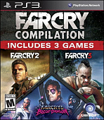 картинка Far Cry Compilation (2 + 3 + Blood Dragon) [PS3, английская версия] от магазина 66game.ru