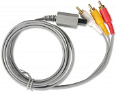 картинка Композитный AV видео кабель для Nintendo Wii (Composite Cable). Купить Композитный AV видео кабель для Nintendo Wii (Composite Cable) в магазине 66game.ru