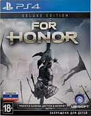 картинка For Honor Deluxe Edition [PS4, русская версия] USED. Купить For Honor Deluxe Edition [PS4, русская версия] USED в магазине 66game.ru