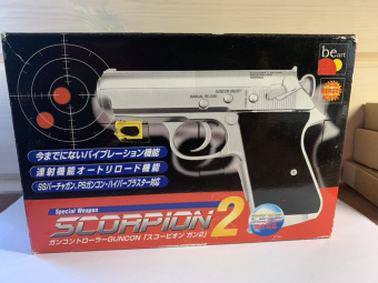 Пистолет ps2 Scorpion 2 Guncon