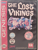 картинка The Lost Vikings (Original) [Sega Genesis]. Купить The Lost Vikings (Original) [Sega Genesis] в магазине 66game.ru