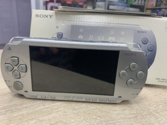 PSP Fat.100Х серебро (неслетайка!) + 32GB (~2300 Игр)