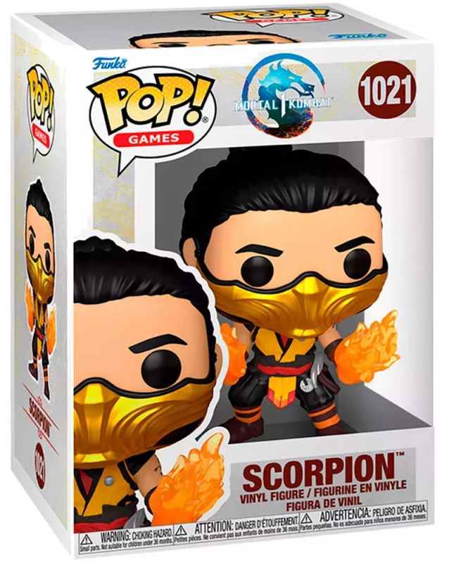 картинка Фигурка Funko POP! Games Mortal Kombat 1 Scorpion (1021). Купить Фигурка Funko POP! Games Mortal Kombat 1 Scorpion (1021) в магазине 66game.ru