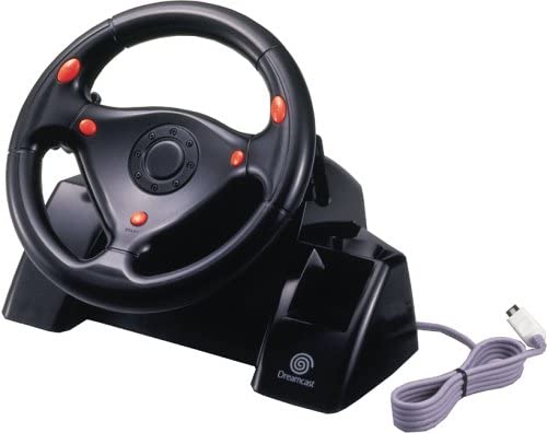 картинка Руль Sega Race Control Wheel для Dreamcast. Купить Руль Sega Race Control Wheel для Dreamcast в магазине 66game.ru