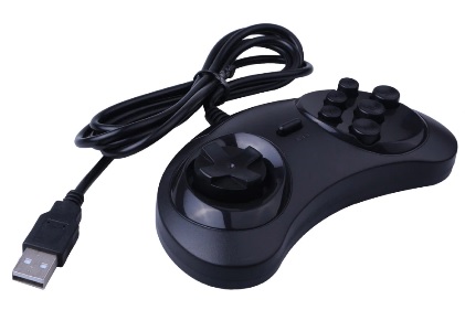картинка USB проводной классический геймпад SEGA. Купить USB проводной классический геймпад SEGA в магазине 66game.ru