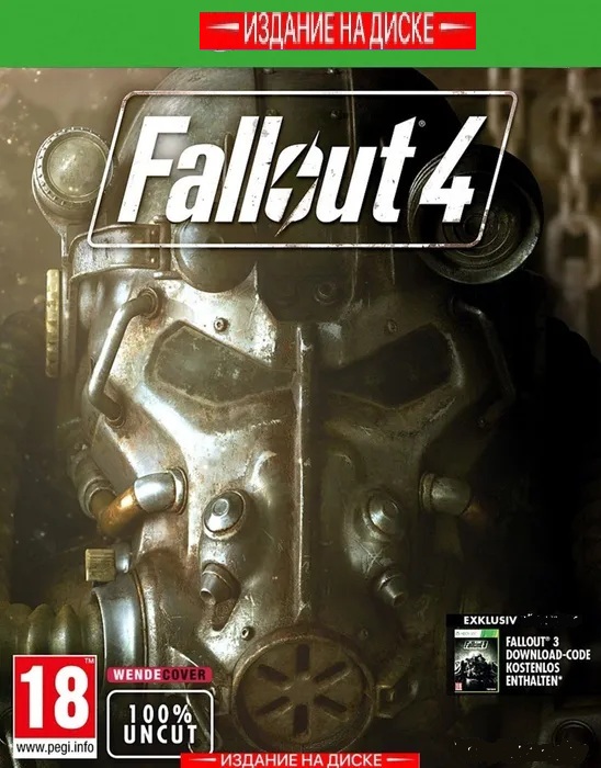 картинка Видеоигра Fallout 4 + Код на скачивание Fallout 3 для Xbox One, английская версия от магазина 66game.ru