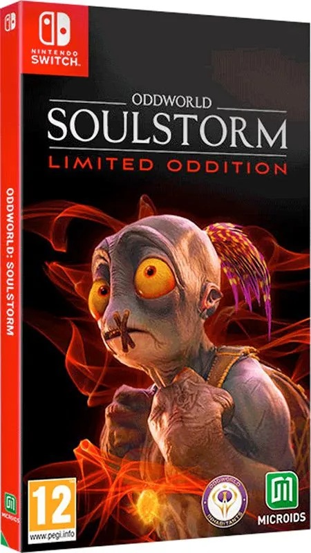 картинка Oddworld: Soulstorm Limited Edition Steelbook (Nintendo Switch, русские субтитры) от магазина 66game.ru