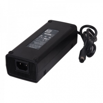 картинка Блок питания для Xbox 360 Slim E (AC Adapter 220V) (Original). Купить Блок питания для Xbox 360 Slim E (AC Adapter 220V) (Original) в магазине 66game.ru