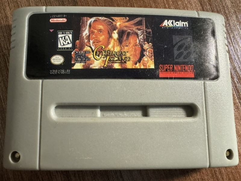 Cutthroat Island (SNES PAL) Стародел Б/У. Купить Cutthroat Island (SNES PAL) Стародел Б/У в магазине 66game.ru