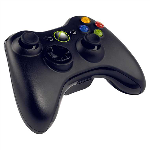 картинка Геймпад беспроводной для Xbox 360 Чёрный (China). Купить Геймпад беспроводной для Xbox 360 Чёрный (China) в магазине 66game.ru