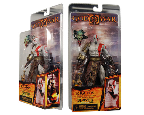 картинка Фигурка Бог Войны God of War 2 Кратос (Kratos) с головой медузы Гаргоны. Купить Фигурка Бог Войны God of War 2 Кратос (Kratos) с головой медузы Гаргоны в магазине 66game.ru