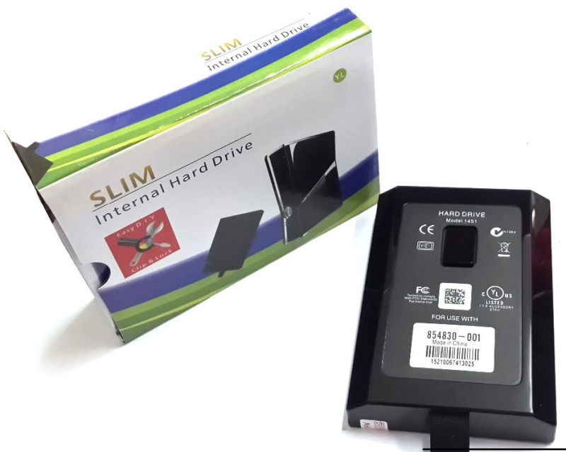 картинка Жесткий диск для Xbox 360 Slim 120Gb (HDD) USED. Купить Жесткий диск для Xbox 360 Slim 120Gb (HDD) USED в магазине 66game.ru