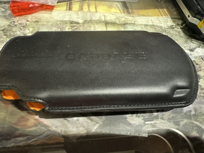 картинка Чехол PSP 300X чёрный кожаный Capdase. Купить Чехол PSP 300X чёрный кожаный Capdase в магазине 66game.ru