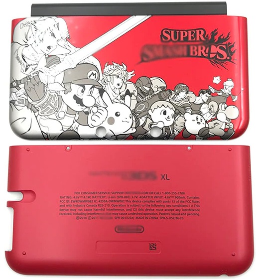 картинка Сменная панель для 3DS XL Super Smash. Купить Сменная панель для 3DS XL Super Smash в магазине 66game.ru