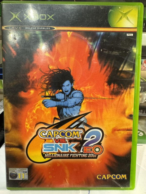 картинка Capcom Vs SNK 2 EO original [XBOX, английская версия] USED. Купить Capcom Vs SNK 2 EO original [XBOX, английская версия] USED в магазине 66game.ru