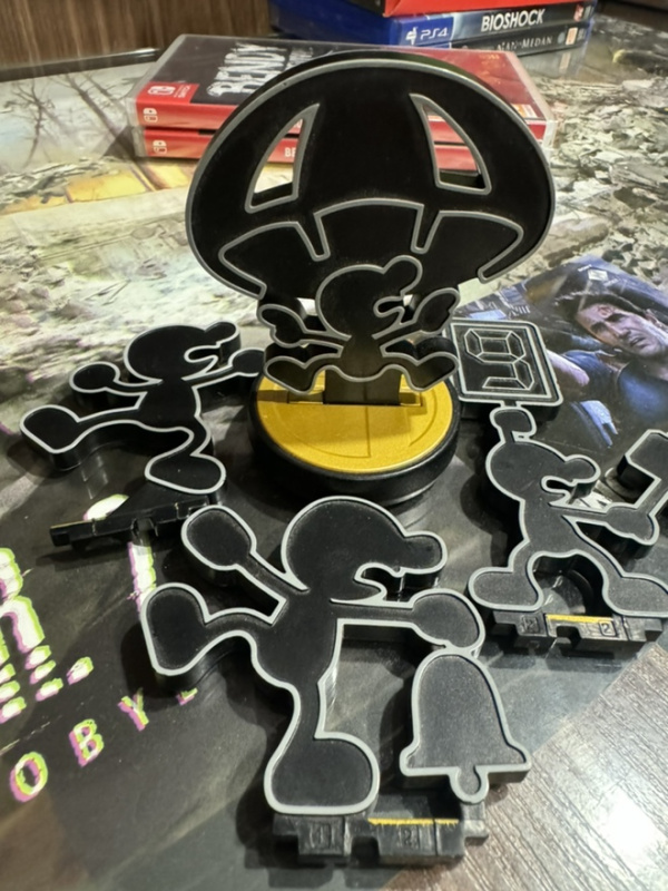 картинка Фигурка Amiibo Mr. Game & Watch (коллекция Super Smash Bros.) USED. Купить Фигурка Amiibo Mr. Game & Watch (коллекция Super Smash Bros.) USED в магазине 66game.ru