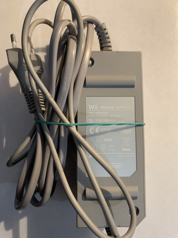 картинка Блок питания для Nintendo Wii (RVL-002) 44W оригинал Б/У. Купить Блок питания для Nintendo Wii (RVL-002) 44W оригинал Б/У в магазине 66game.ru